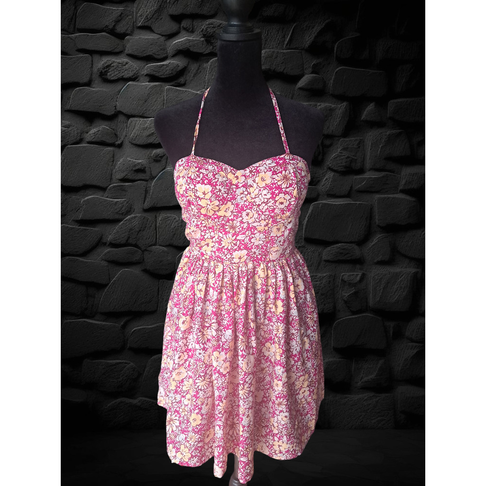 Band Of The Free Pink Mini Sundress Size Medium